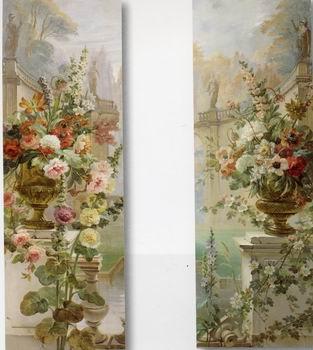 unknow artist Floral, beautiful classical still life of flowers.099